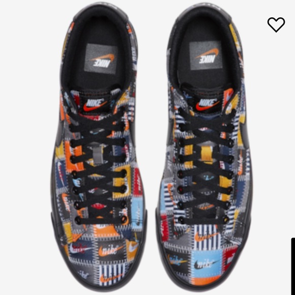 nike blazer low patches